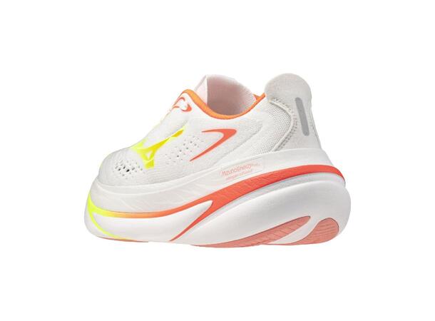 Mizuno Sky Prime W Hvit/Gul 4 Nyhet for maksimal demping og respons 