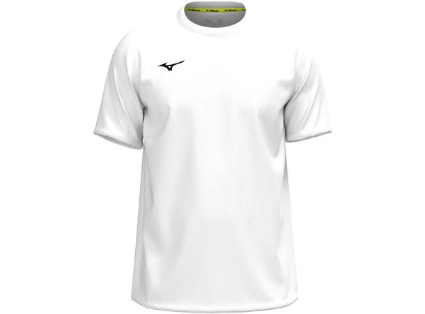 Mizuno Training Tee Hvit XS T-skjorte trening 