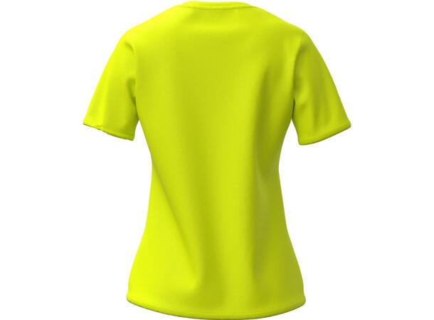 Mizuno Training Tee W Neongul XS T-skjorte trening 