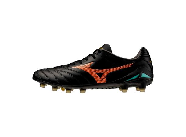 Monarcida Neo III Pro Sort/Oransje 10,5 Fotballsko til naturgress 
