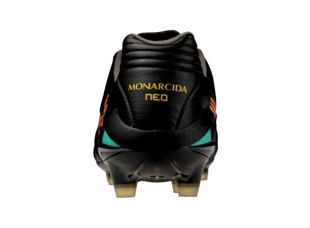 Monarcida Neo III Pro Sort/Oransje 10,5 Fotballsko til naturgress 