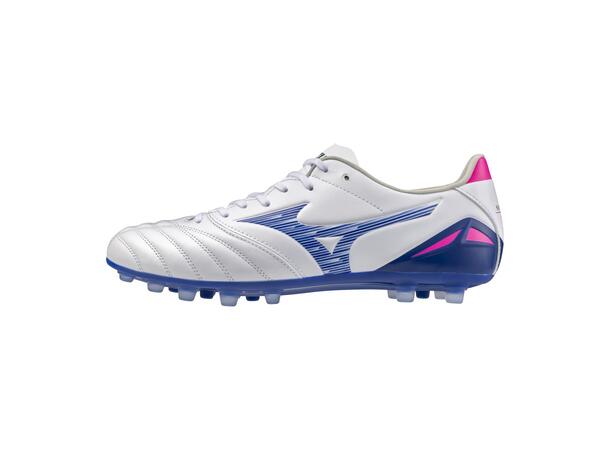 Morelia Neo IV Pro AG Hvit/Rosa 9,5 Fotballsko til kunstgress og gress 