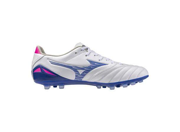 Morelia Neo IV Pro AG Hvit/Rosa 9,5 Fotballsko til kunstgress og gress 