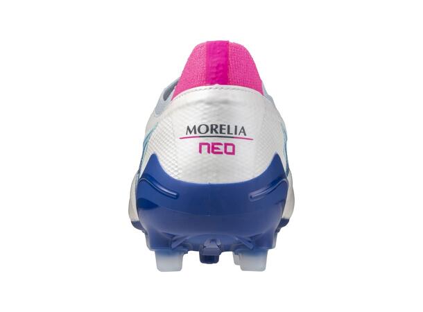 Morelia Neo IV ß Elite AG Hvit/Rosa 7,5 Fotballsko til kunstgress og gress 