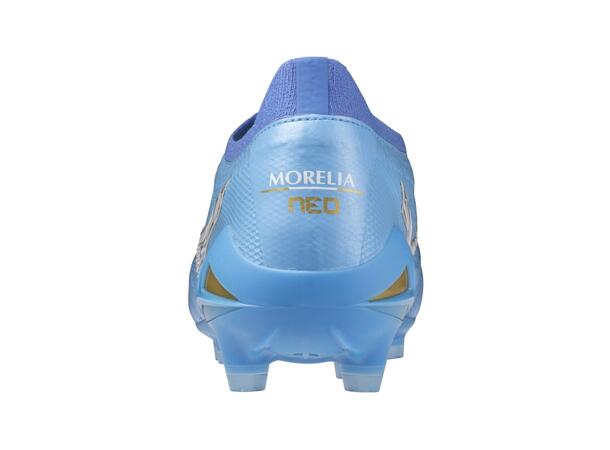 Morelia Neo IV ß Japan Blå/Hvit 9,5 Toppmodell til naturgress 