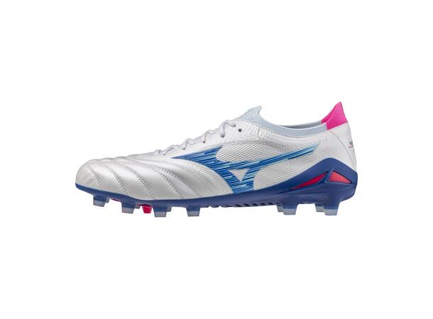 Morelia Neo IV ß Japan Hvit/Rosa 6,5 Toppmodell i skinn for naturgress 