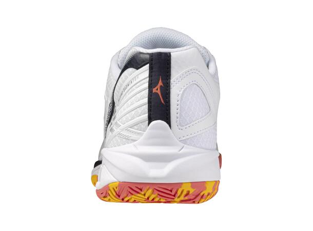 Wave Claw 3 Hvit/Oransje 8,5 Sko til badminton 