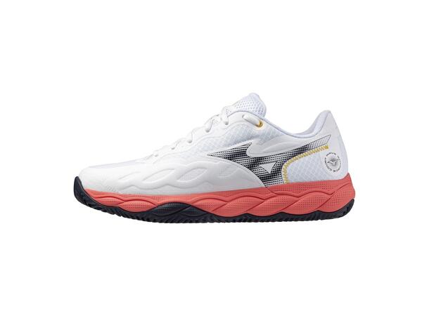 Wave Enforce Court CC Hvit/Blå 9,5 Sko til tennis og padel 