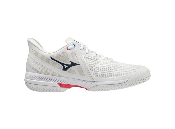 Wave Exceed Tour 5 AC Hvit/Blå 10,5 Toppmodell til tennis og padel