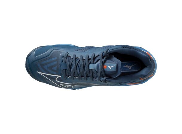 Wave Lightning Z7 MID Mørk blå 5,5 Lett og stabil innendørssko 