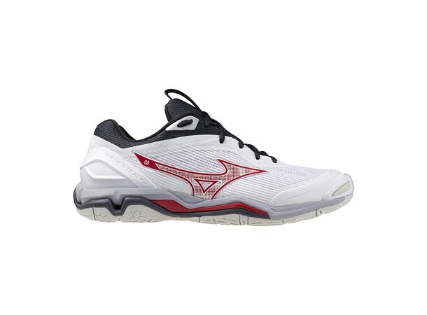 Wave Stealth 6 Hvit/Rød 6 Populær innendørssko 