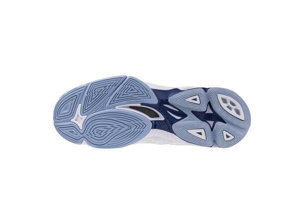 Wave Voltage 2 Hvit/Blå 7 Sko til håndball og volleyball 