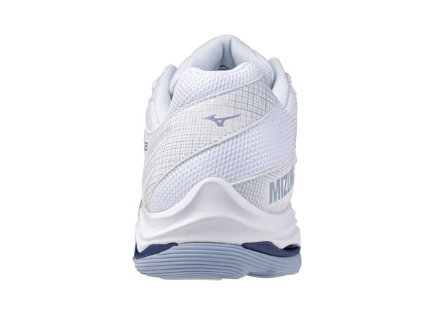 Wave Voltage 2 Hvit/Blå 7 Sko til håndball og volleyball 