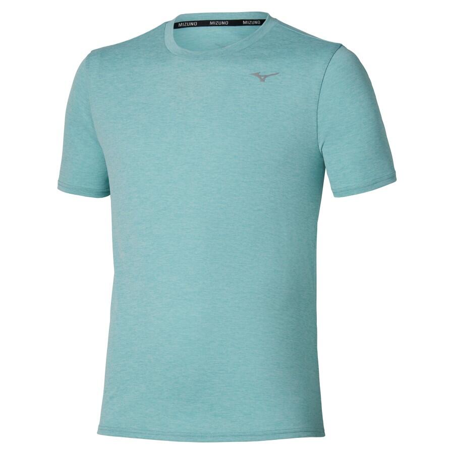 Core Impulse Short Sleeve Tee Turkis S Myk, teknisk t-skjorte til trening