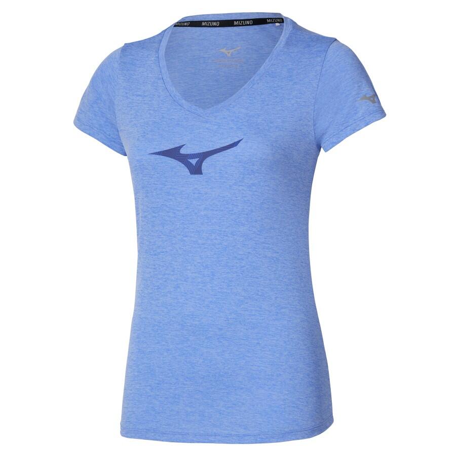 Core Runbird Short Sleeve Tee W blå XS T-skjorte til trening