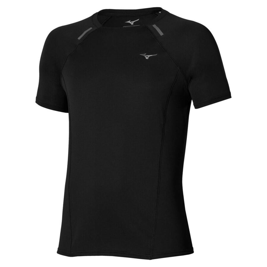 Active DryAeroFlow SS Tee Sort S T-skjorte for intensiv trening - Herre