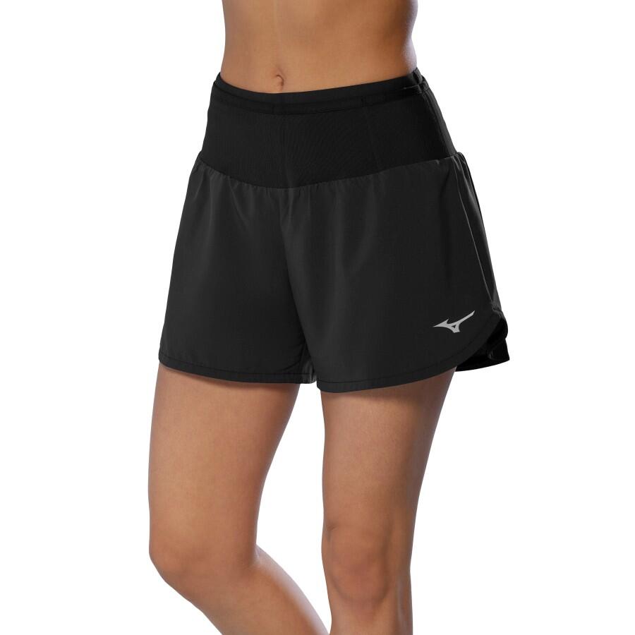 Multi Pocket Short W Sort XS Prisvinnende løpeshorts med 360° lommer