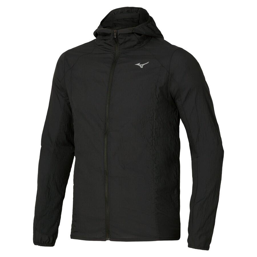 Tech Light Hooded Jacket Sort S Premium løpejakke, herre