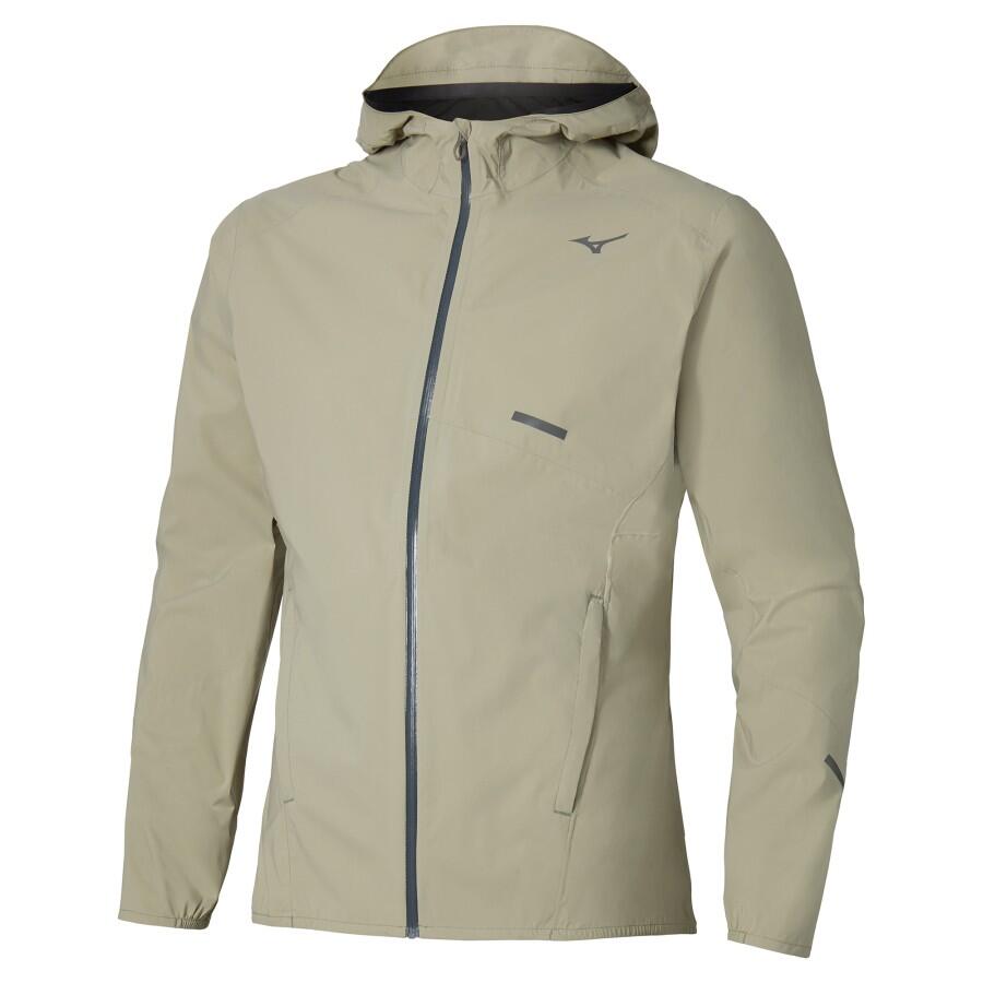 Trail Waterproof 20K Hood Jacket Brun S Vanntett og pustende løpejakke
