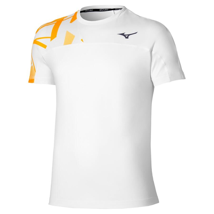 Daybreakers Shadow Tee  Hvit/Limegul L T-skjorte til trening