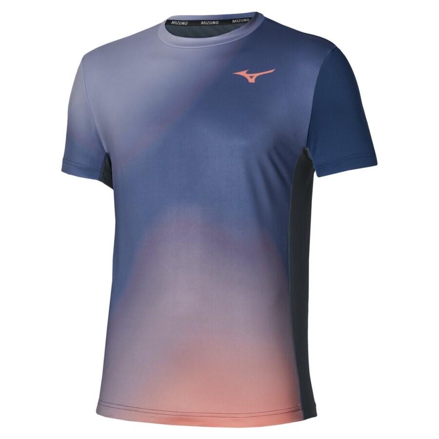 Tennis Graphic SS Tee Mørk blå S