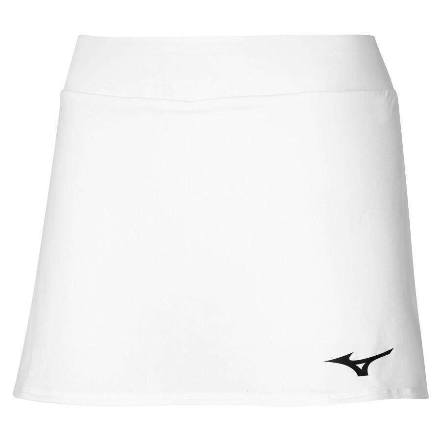 Flex Skort W Hvit S Tennisskjørt med innertights