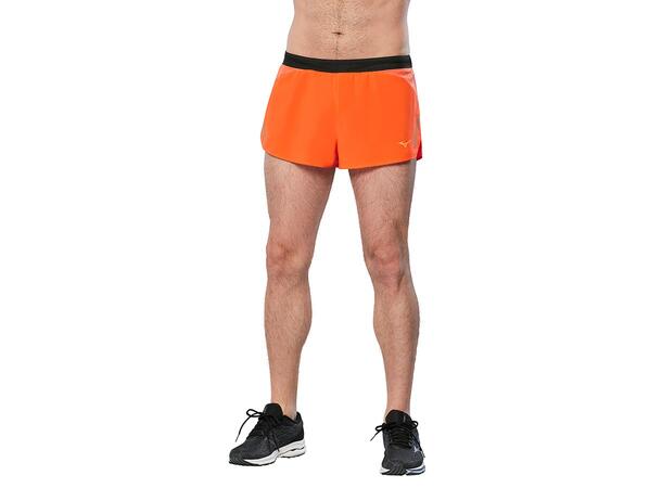 Aero Split 1.5 Short Oransje M Kort konkurranseshorts til herre 