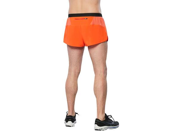Aero Split 1.5 Short Oransje M Kort konkurranseshorts til herre 