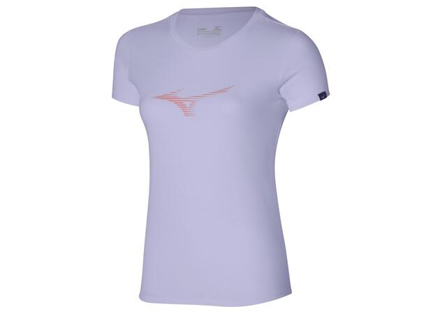 Athletics RB Tee W Lilla XS T-skjorte til fritid, dame