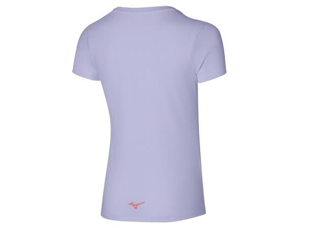 Athletics RB Tee W Lilla XS T-skjorte til fritid, dame