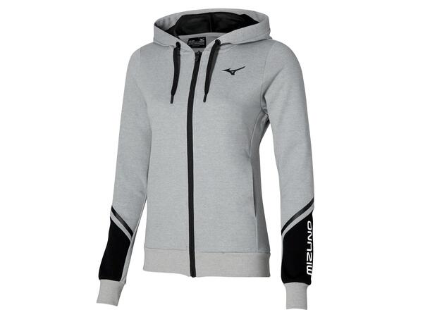 Athletics Sweat Jacket W Grå XS Fritidsjakke i bomullsblanding