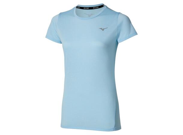 Core Impulse Short Sleeve Tee W Lysblå M Myk, teknisk t-skjorte til trening 