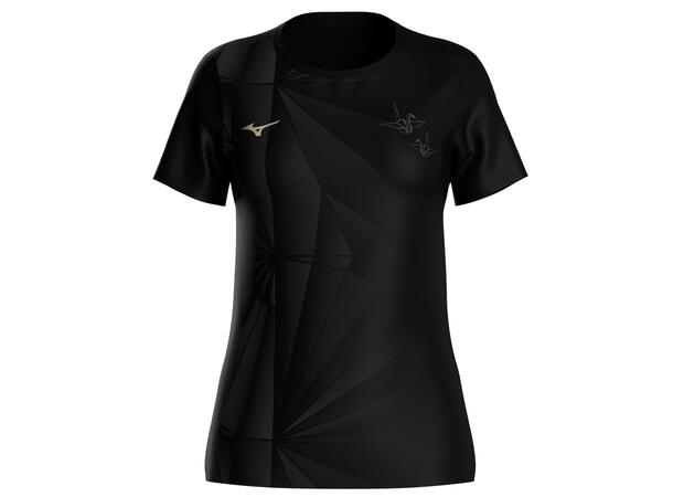 Dryaeroflow Graphic Tee W Sort M Eksklusivt ORIGAMI design 