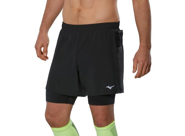 ER 5.5 2in1 Short Sort S Løpeshorts med innertights 