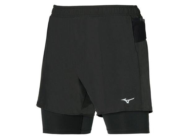 ER 5.5 2in1 Short Sort S Løpeshorts med innertights 