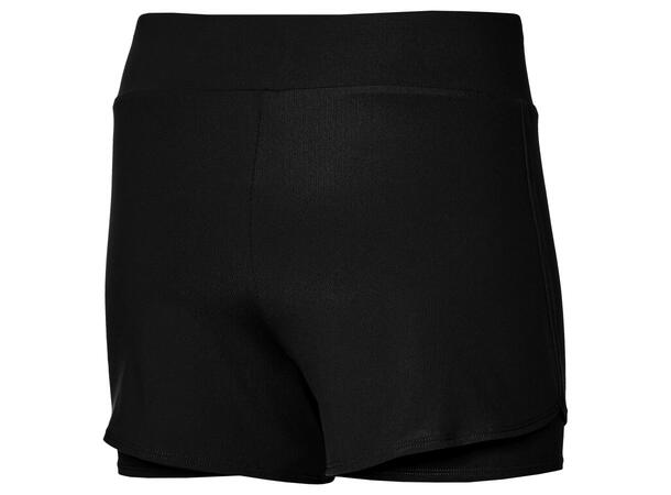 Flex Short W Sort S Shorts til tennis, dame