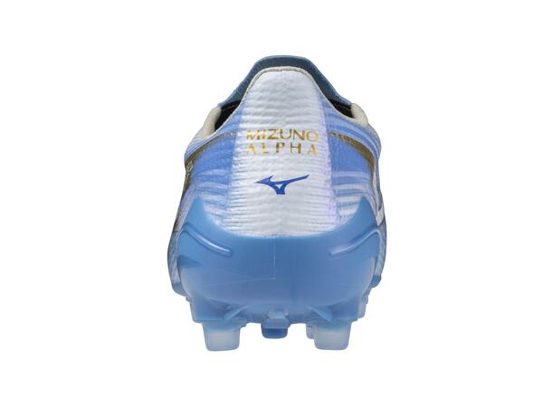 Mizuno Alpha III Elite AG Blå/Hvit 9 Fotballsko, gress og kunstgress 