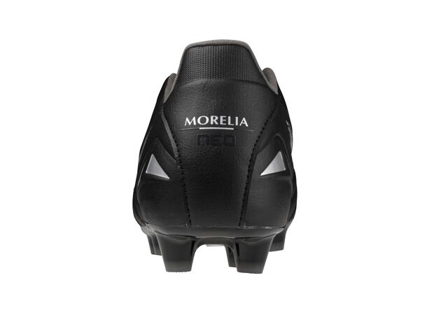 Morelia Neo IV Pro Sort/Sølv 9,5 Fotballsko til naturgress 