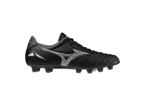 Morelia Neo IV Pro Sort/Sølv 9,5 Fotballsko til naturgress 