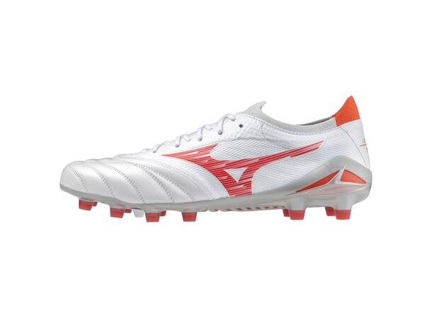Morelia Neo IV ß Elite Hvit/Rød 10 Toppmodell til naturgress 