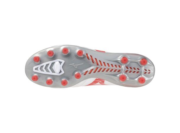 Morelia Neo IV ß Elite Hvit/Rød 5 Toppmodell til naturgress 