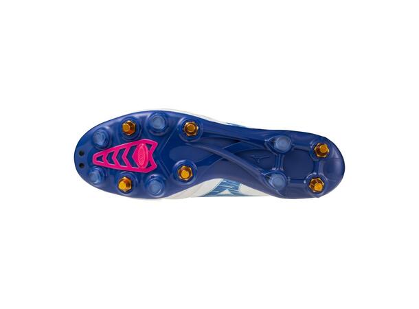 Morelia Neo IV ß Elite MIX Hvit/Rosa 8,5 Fotballsko til naturgress 