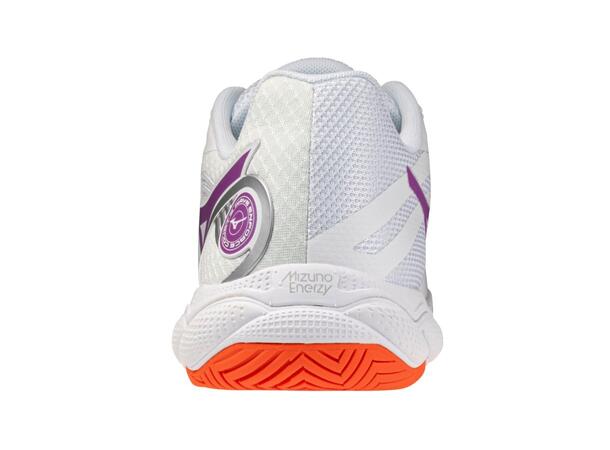 Wave Enforce Court 2 AC W Hvit/Lilla 7 Sko til tennis og padel 