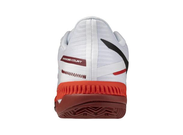 Wave Exceed Court CC Rød/Hvit 6,5 Sko til tennis og padel, unisex 