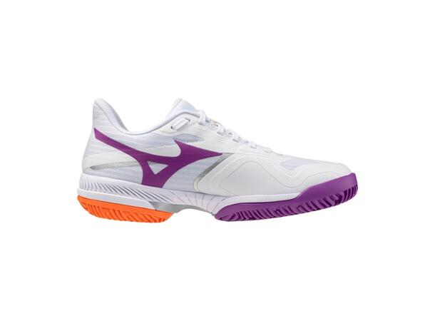 Wave Exceed Court CC W Hvit/Lilla 5 Sko til tennis og padel, dame 