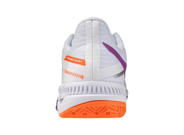 Wave Exceed Court CC W Hvit/Lilla 5 Sko til tennis og padel, dame 