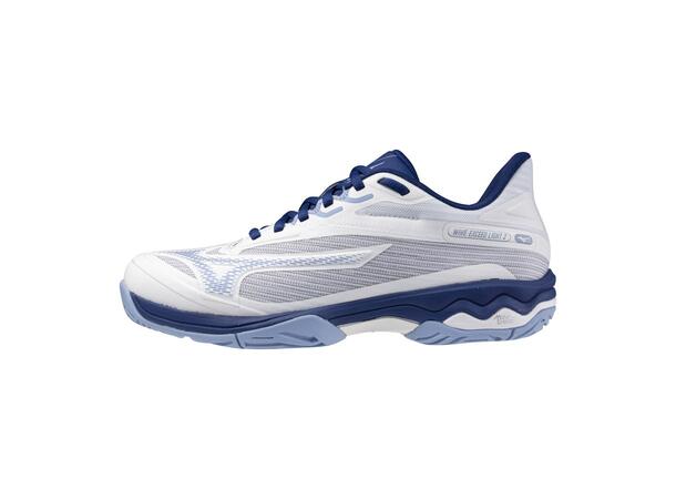 Wave Exceed Light 2 AC W Hvit/Blå 4,5 Sko til tennis og padel 