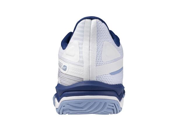Wave Exceed Light 2 AC W Hvit/Blå 4,5 Sko til tennis og padel 