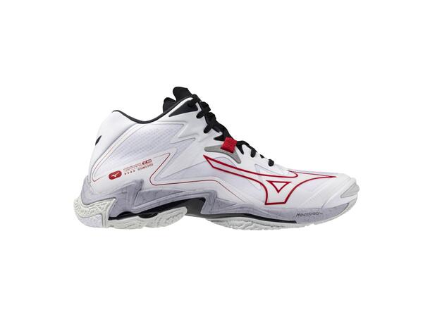 Wave Lightning Z8 MID Hvit/Rød 13 Mid-cut til herre 