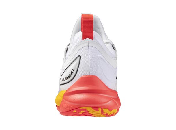 Wave Luminous 3 Hvit/Korall 11,5 Populær innendørssko 